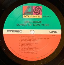 Carica l'immagine nel visualizzatore di Gallery, Mel Tormé : Songs Of New York (LP, RE, RM)