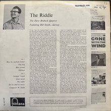 Carica l'immagine nel visualizzatore di Gallery, The Dave Brubeck Quartet Featuring Bill Smith* : The Riddle (LP, Album, Mono)