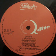 Carica l'immagine nel visualizzatore di Gallery, Renato Zero : Calore (LP, MiniAlbum)