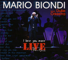 Carica l'immagine nel visualizzatore di Gallery, Mario Biondi and Duke Orkestra : I Love You More (Live) (2xCD)