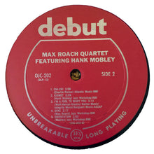 Carica l'immagine nel visualizzatore di Gallery, Max Roach Quartet Featuring Hank Mobley : The Max Roach Quartet Featuring Hank Mobley (LP, Album, Mono, RE)