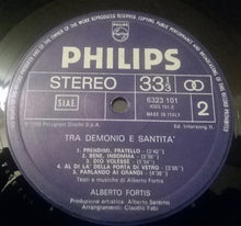 Carica l'immagine nel visualizzatore di Gallery, Alberto Fortis : Tra Demonio E Santità (LP, Album)