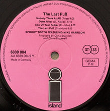 Carica l'immagine nel visualizzatore di Gallery, Spooky Tooth Featuring Mike Harrison (2) : The Last Puff (LP, Album)