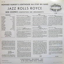 Carica l'immagine nel visualizzatore di Gallery, Howard Rumsey's Lighthouse All-Stars : Jazz Rolls Royce (LP, Album, RE)
