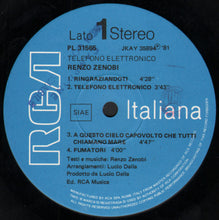 Carica l'immagine nel visualizzatore di Gallery, Renzo Zenobi : Telefono Elettronico (LP, Album)