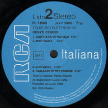 Carica l'immagine nel visualizzatore di Gallery, Renzo Zenobi : Telefono Elettronico (LP, Album)