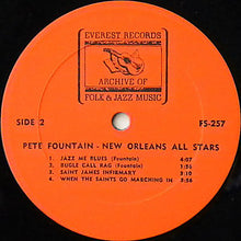 Carica l'immagine nel visualizzatore di Gallery, Pete Fountain : New Orleans All Stars (LP, Album)