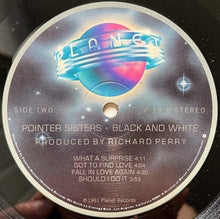 Carica l'immagine nel visualizzatore di Gallery, Pointer Sisters : Black & White (LP, Album, ARC)