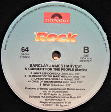 Carica l'immagine nel visualizzatore di Gallery, Barclay James Harvest : A Concert For The People (Berlin) (LP, Album, RE)
