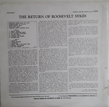 Carica l'immagine nel visualizzatore di Gallery, Roosevelt Sykes : The Return Of Roosevelt Sykes (LP, Album)