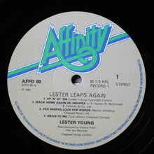 Carica l'immagine nel visualizzatore di Gallery, Lester Young : Lester Leaps Again (2xLP, Comp, Gat)