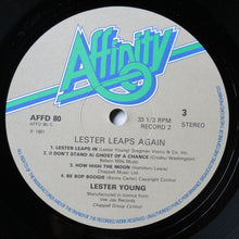 Carica l'immagine nel visualizzatore di Gallery, Lester Young : Lester Leaps Again (2xLP, Comp, Gat)