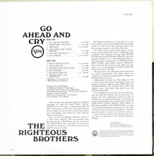 Carica l'immagine nel visualizzatore di Gallery, The Righteous Brothers : Go Ahead And Cry (LP, Album, Mono)