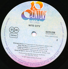 Carica l'immagine nel visualizzatore di Gallery, Nite City : Nite City (LP, Album)