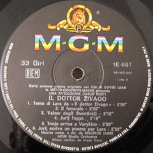 Carica l'immagine nel visualizzatore di Gallery, Maurice Jarre : Il Dottor Živago (Colonna Sonora Originale) (LP, Album, Mono, Gat)