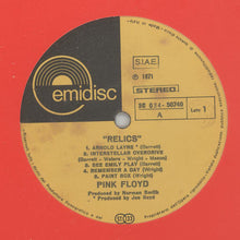 Carica l'immagine nel visualizzatore di Gallery, Pink Floyd : Relics (LP, Comp, RE)