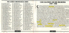 Carica l'immagine nel visualizzatore di Gallery, Cab Calloway And His Orchestra : 1939-1940 (CD, Comp)