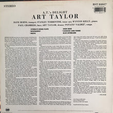 Carica l'immagine nel visualizzatore di Gallery, Art Taylor : A.T.'s Delight (LP, Album, RE, RM, DMM)