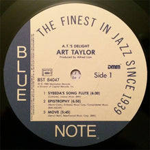 Carica l'immagine nel visualizzatore di Gallery, Art Taylor : A.T.'s Delight (LP, Album, RE, RM, DMM)