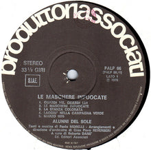 Carica l'immagine nel visualizzatore di Gallery, Gli Alunni Del Sole : Le Maschere Infuocate (LP, Album, Gat)