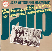 Carica l'immagine nel visualizzatore di Gallery, Roy Eldridge, Charlie Shavers, Lester Young : The Trumpet Battle 1952 (LP, Album, Mono)
