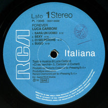 Carica l'immagine nel visualizzatore di Gallery, Luca Carboni : Forever (LP, Album, RE, Gat)