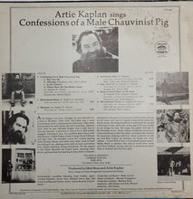 Carica l'immagine nel visualizzatore di Gallery, Artie Kaplan : Confessions Of A Male Chauvinist Pig (LP, Album)