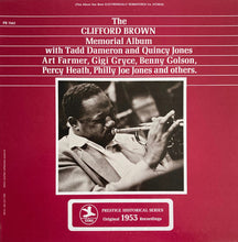Carica l&#39;immagine nel visualizzatore di Gallery, Clifford Brown : The Clifford Brown Memorial Album (LP, Comp, RE)
