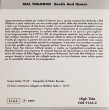 Carica l'immagine nel visualizzatore di Gallery, Mal Waldron : Devils And Hymns (CD, Comp)