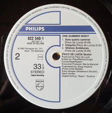 Carica l'immagine nel visualizzatore di Gallery, Paco De Lucia Sextet : Live... One Summer Night (LP, Album)