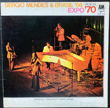 Carica l'immagine nel visualizzatore di Gallery, Sérgio Mendes & Brasil '66 : Live At Expo '70 (LP, Album, Gat)