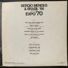 Carica l'immagine nel visualizzatore di Gallery, Sérgio Mendes & Brasil '66 : Live At Expo '70 (LP, Album, Gat)