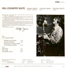 Carica l'immagine nel visualizzatore di Gallery, Bobby Jones (2) : Hill Country Suite (LP, Album, RE)