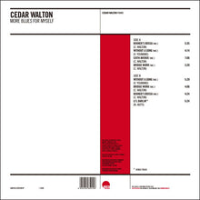 Carica l'immagine nel visualizzatore di Gallery, Cedar Walton : More Blues For Myself (LP, Album, Ltd)
