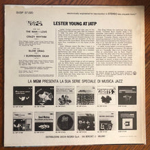 Carica l'immagine nel visualizzatore di Gallery, Lester Young : Lester Young At JATP (LP, Comp)