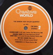 Carica l'immagine nel visualizzatore di Gallery, The Baron Von Ohlen Quartet Featuring Mary Ann Moss : The Baron (LP, Album)