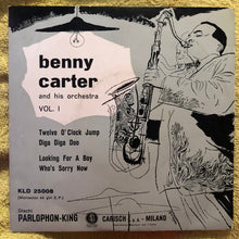 Carica l'immagine nel visualizzatore di Gallery, Benny Carter And His Orchestra : Benny Carter And His Orchestra Vol.1 (7", EP)