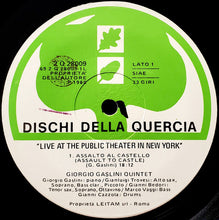 Carica l'immagine nel visualizzatore di Gallery, Giorgio Gaslini Quintet : Live At The Public Theater In New York (2xLP, Album)