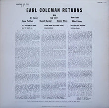 Carica l'immagine nel visualizzatore di Gallery, Earl Coleman : Returns (LP, Album, RE)