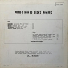Carica l'immagine nel visualizzatore di Gallery, Gisteri & Santany : Antico Mondo Greco-Romano (LP)