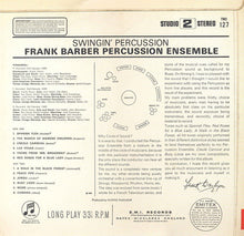 Carica l'immagine nel visualizzatore di Gallery, Frank Barber Percussion Ensemble : Swingin' Percussion (LP, Album)