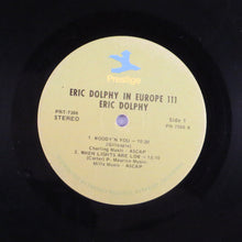 Carica l'immagine nel visualizzatore di Gallery, Eric Dolphy : In Europe / Volume 3. (LP, Album, RE)