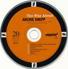 Carica l'immagine nel visualizzatore di Gallery, Archie Shepp : The Way Ahead (CD, Album, RE, RM, Dig)