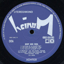 Carica l'immagine nel visualizzatore di Gallery, J.R. Monterose, Jon Eardley, Rein De Graaff, Henk Haverhoek, Pierre Courbois : Body And Soul (LP, Album)