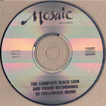 Carica l'immagine nel visualizzatore di Gallery, Thelonious Monk : The Complete Black Lion And Vogue Recordings Of Thelonious Monk (3xCD, Album, RE + Box, Comp, Ltd, Num)
