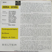 Carica l'immagine nel visualizzatore di Gallery, Various : Juerga Gitana (7")