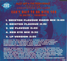 Carica l'immagine nel visualizzatore di Gallery, DJ Jazzy Jeff & The Fresh Prince : Can't Wait To Be With You (CD, Maxi)