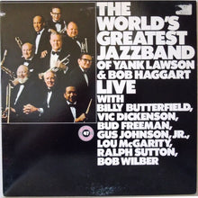 Carica l'immagine nel visualizzatore di Gallery, The World's Greatest Jazzband Of Yank Lawson & Bob Haggart : Live (LP, Album, RE, RM)