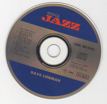 Carica l'immagine nel visualizzatore di Gallery, David Liebman : Dave Liebman (CD, Comp)