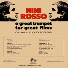 Carica l'immagine nel visualizzatore di Gallery, Nini Rosso : A Great Trumpet For Great Films (LP, Album, Gat)